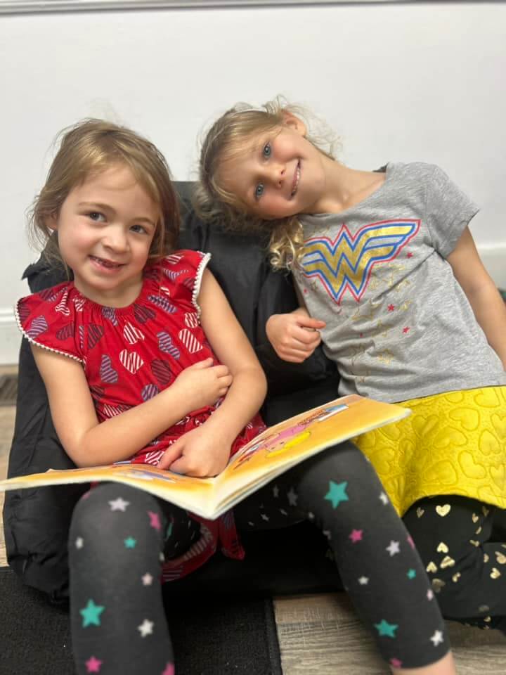 Two Students Reading